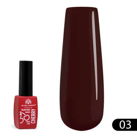 Каучуковая база Color Cherry 8 мл, 03