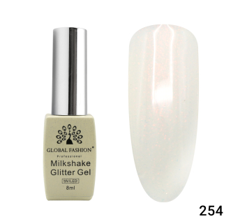 Гель лак Milkshake Glitter 8 мл, 254