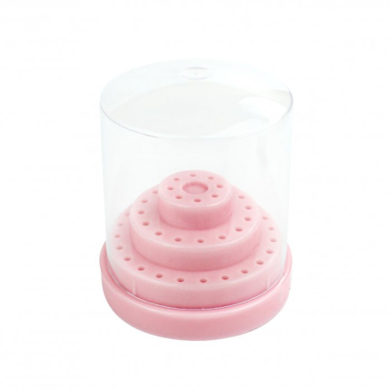 Підставка для насадок Big, (містяться 48 фрез) light pink