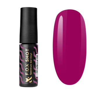 Гель-лак F.O.X Shot Spectrum Gel Vinyl 030 Selfish розовая фуксия. 5 мл (2100994249176)