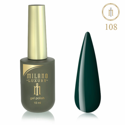 Гель лак MILANO LUXURY 10 мл № 108 (Хвойный)