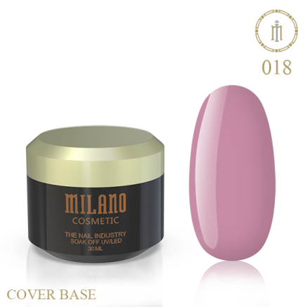 Cover Rubber Base Milano 30ml №18