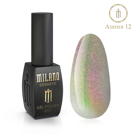Гель лак Aurora Milano 8 мл № 12