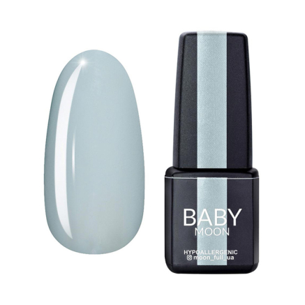 Гель-лак Baby Moon Cold Ocean 001 біло-блакитний. 6 мл (5908254001017)