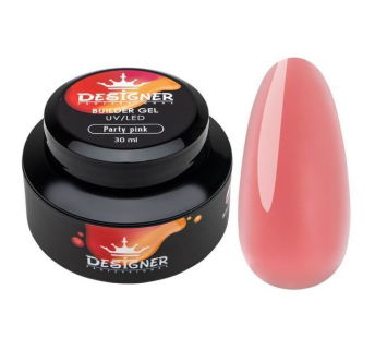 Strong Builder Gel 30 мл., Designer (Моделюючий гель), Party Pink №6