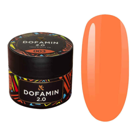 База неоновая цветная F.O.X Base Dofamin 2.0 003. оранжевый неон. 10 мл (2100994290314)