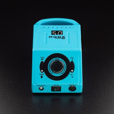 Фрезер Мокс X803 (Light blue) на 50 000 об/хв. та 70 W. для манікюру та педикюру