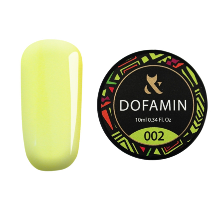 База неоновая F.O.X Base Dofamin 002. яркий лаймово-желтый. 10 мл (2100994305131)