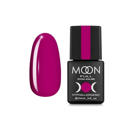 Гель-лак Moon Full Colour 166 глибокий рожевий. 8 мл (5908254187476)