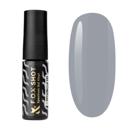 Гель-лак F.O.X Shot Spectrum Gel Vinyl 011 Apologize сірий. 5 мл (2100994249008)
