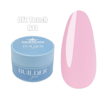 Builder Gel 30 мл., Designer (Моделюючий гель) R11 Oft Touch