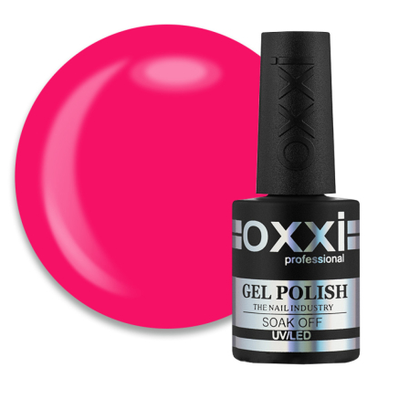 Гель-лак Oxxi Professional 312 неоново-малиновый. 10 мл (2100994220540)