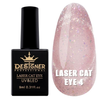 Гель-лак Laser Cat Eye №4, 9 мл., Designer (Котяче око)