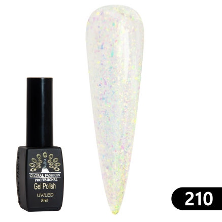 Гель лак BLACK ELITE 210, Global Fashion 8 мл