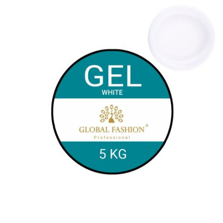 Гель Global UV Gel 5 kg білий