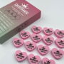 Nail Buff Heart Mini Pink (Рожевий) 100/180 грит - Designer баф у формі сердечка