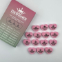 Nail Buff Heart Mini Pink (Рожевий) 100/180 грит - Designer баф у формі сердечка