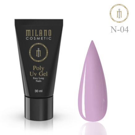 Акрил гель Milano Neon № N-04