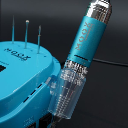 Фрезер Мокс X550 (Light Blue) на 50 000 об/хв. та 70W. для манікюру та педикюру