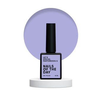 Гель-лак Nails Of The Day Lets Special Pantone2024/6 нежно-лавандовый 10 мл (4823038643003)