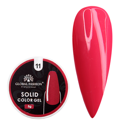 Гель-фарба підвищеної густини, Solid color gel 5 гр, 11