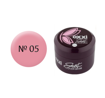 База камуфлирующая для гель-лака Oxxi Professional Smart Cover Base Coat 005 в баночке розовый 30 мл (2100994211487)