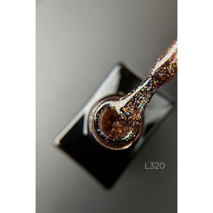 Гель-лак Designer Party Time - L320 'Сяючий мокко'