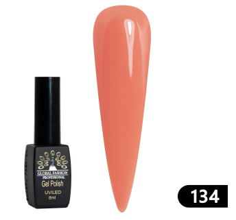 Гель лак BLACK ELITE 134, Global Fashion 8 мл