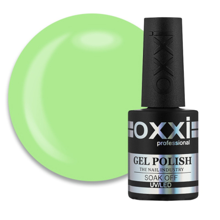 Гель-лак Oxxi Professional 223 світло-зелений. 10 мл (2000006198952)