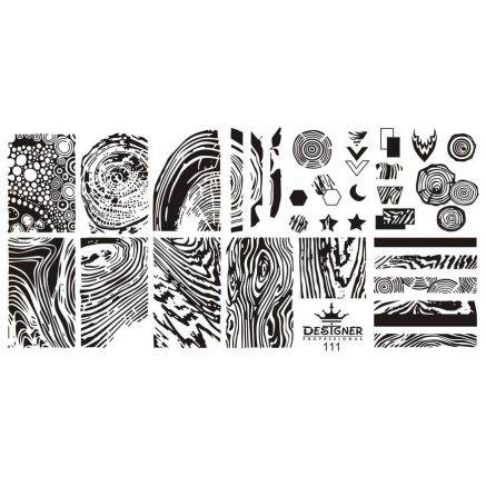 Пластина для стемпінгу 111 - Designer