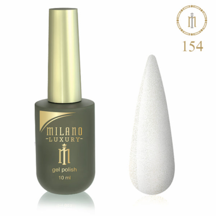 Гель лак MILANO LUXURY 10 мл № 154 (Уламки зірок)