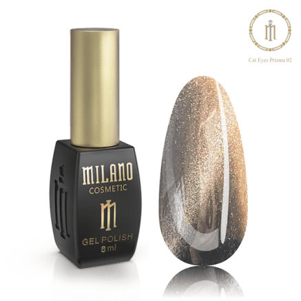 Гель Лак MILANO Cat eyes Prizma 8 мл № 02