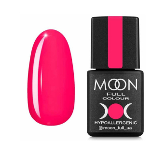 Гель-лак Moon Full Colour Neon 709 рожевий насичений. 8 мл (5908254189128)