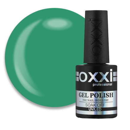 Гель-лак Oxxi Professional 287 зеленый. 10 мл (2000994202501)