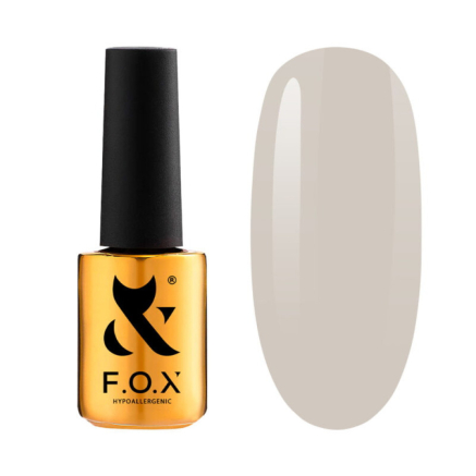 Гель-лак F.O.X Spectrum Gel Vinyl 042 Sentimental светлый серый. 7 мл (2100994239009)
