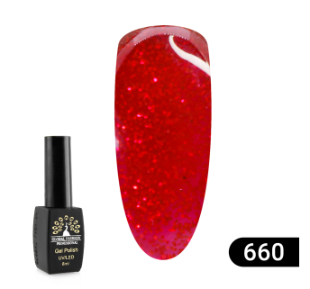 Гель лак Sexy Red, 8 мл Global Fashion 660