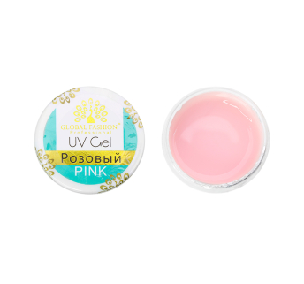 Гель Global Fashion 56 gr розовый