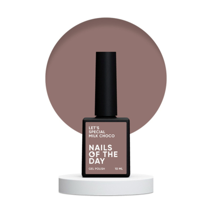 Гель-лак Nails Of The Day Lets Special Willy Wonka Milk Choco теплий шоколад 10 мл (4829204401002)