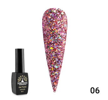 Гель лак Diamond Ball Global Fashion 8 мл, 006