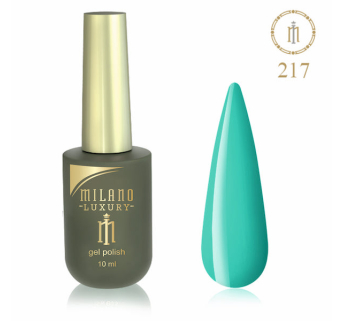 Гель лак MILANO LUXURY 10 мл № 217 (Персидский зеленый)