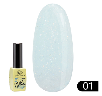 Каучуковая база Opal Global Fashion 8 мл, 01