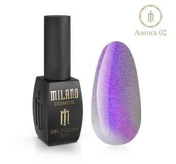 Гель лак Aurora Milano 8 мл № 02