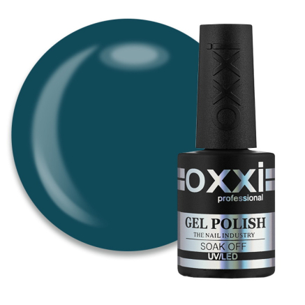 Гель-лак Oxxi Professional 059 зеленый бутылочный. 10 мл (2000006198969)