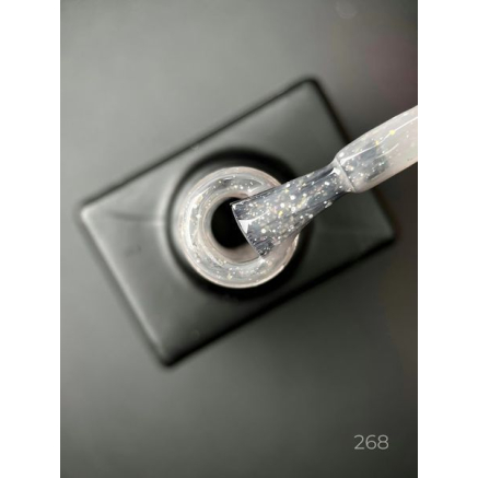 Базове покриття Diamond Base 268 Designer (9 мл.) - с легким світловідбивним ефектом