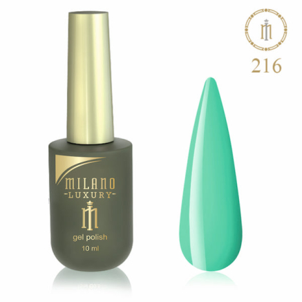 Гель лак MILANO LUXURY 10 мл № 216 (Трилистник)