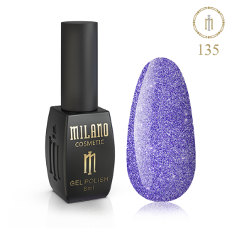 Гель лак MILANO 8 мл № 135 (Турмалин)