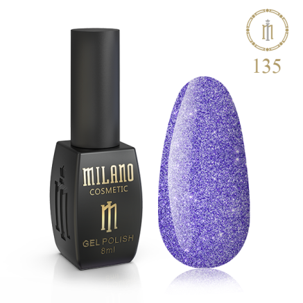 Гель лак MILANO 8 мл №135 (Турмалін)