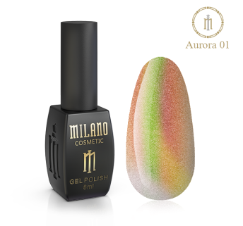 Гель лак Aurora Milano 8 мл № 01