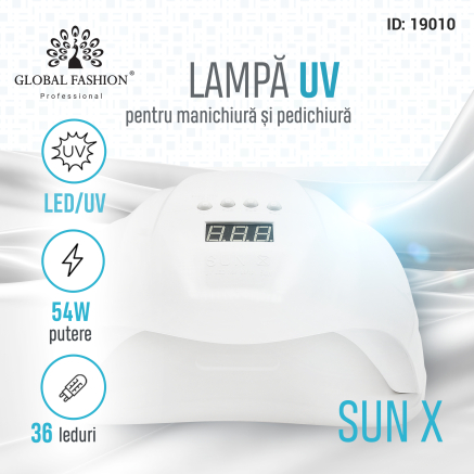 Лампа для нігтів SUN X, 54W