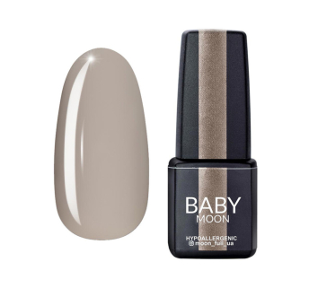 Гель-лак Baby Moon Midnight 005 латте з сірим підтоном. 6 мл (5908254000300)